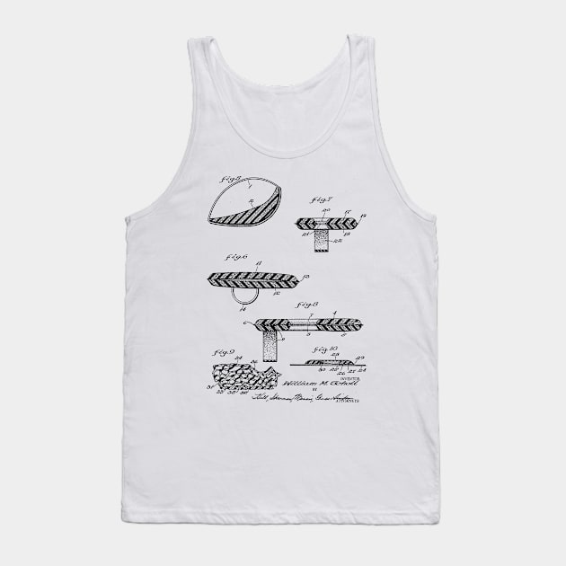 Foot Cushion Vintage Patent Hand Drawing Tank Top by TheYoungDesigns